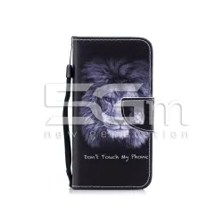 Coque en Cuir TPU+PU Lion iPhone X - XS | Boutique en ligne 5G-M