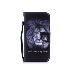 Leather Case TPU+PU Lion...