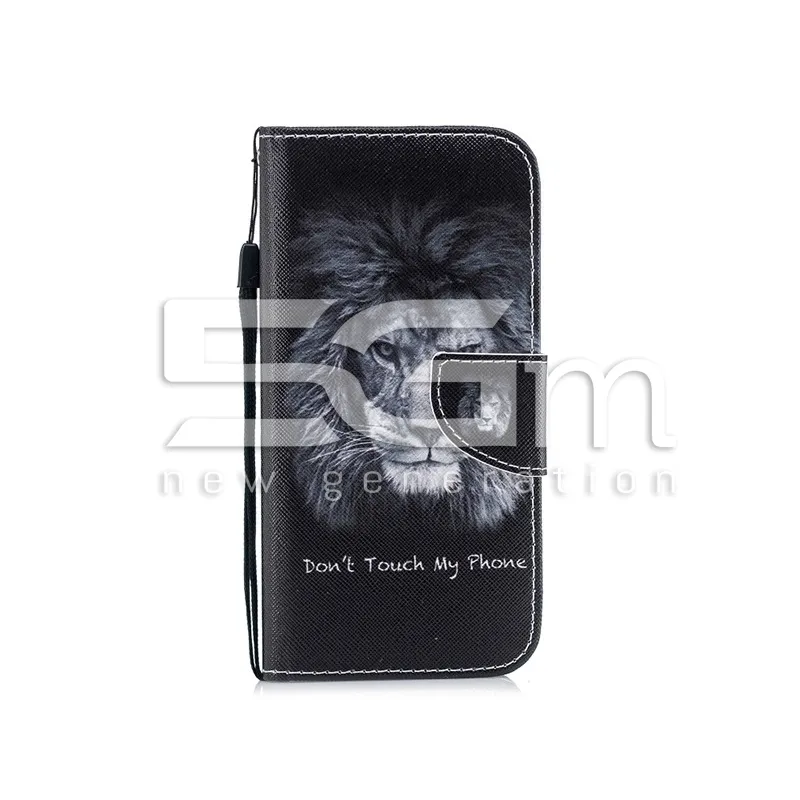 Capa De Couro TPU + PU Lion iPhone XR | Loja Online 5G-M