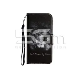 Coque En Cuir TPU+PU Lion iPhone XS Max | 5G-M