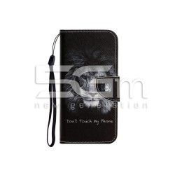 Leather Case TPU+PU Lion...