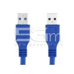 Cavo AM-AM Usb 3.0 - 1.5m Blu