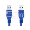 Cavo AM-AM Usb 3.0 - 1.5m Blu