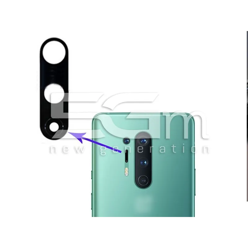 Schwarzes Kameraglas OnePlus 8 Pro | 5G-M