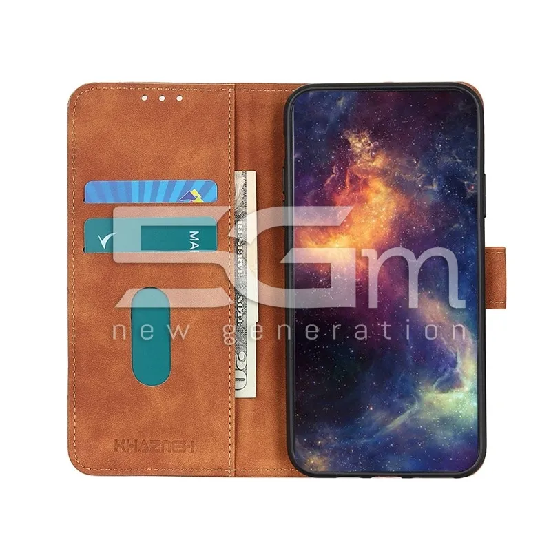 Custodia Portadocumenti in Pelle iPhone 12 - 12 Pro Brown | Store Online 5G-M