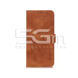 Custodia Portadocumenti in Pelle iPhone 12 Mini Brown