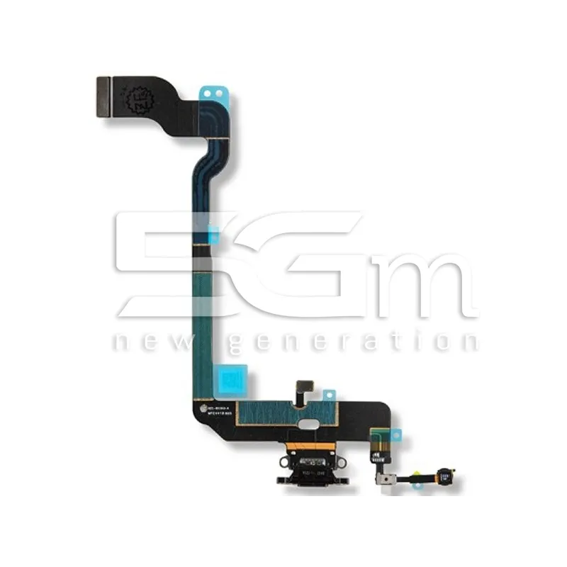 Connettore Di Ricarica Flat Cable Nero iPhone XS (TOP) | Store Online 5G-M
