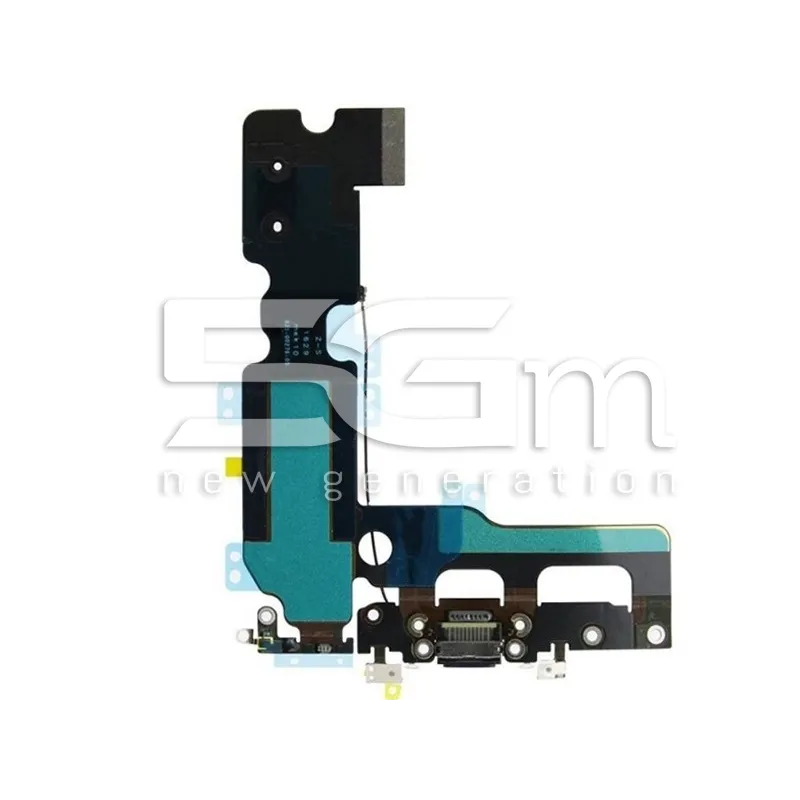 Ladeanschluss Flexkabel Schwarz iPhone 7 Plus | 5G-M.com