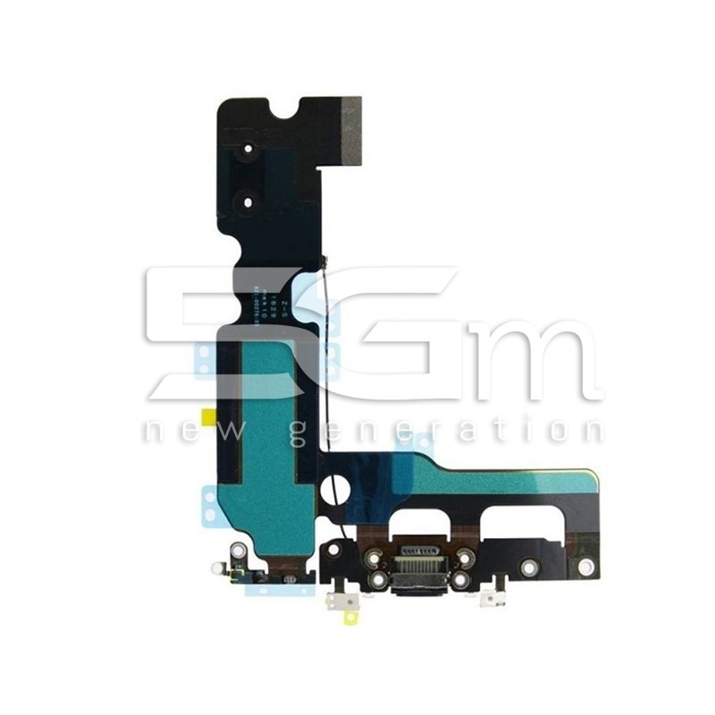 Connettore Di Ricarica Nero Flat Cable iPhone 7 Plus (TOP)