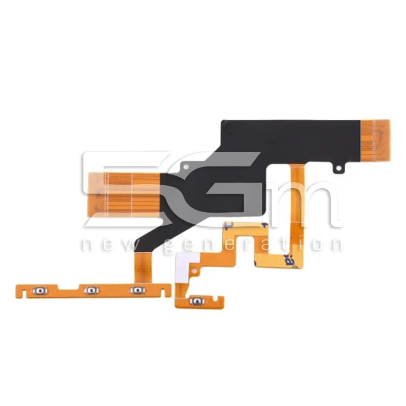 Bekapcsológomb + Hangerő Flex Kábel Caterpillar S41 | 5G-M