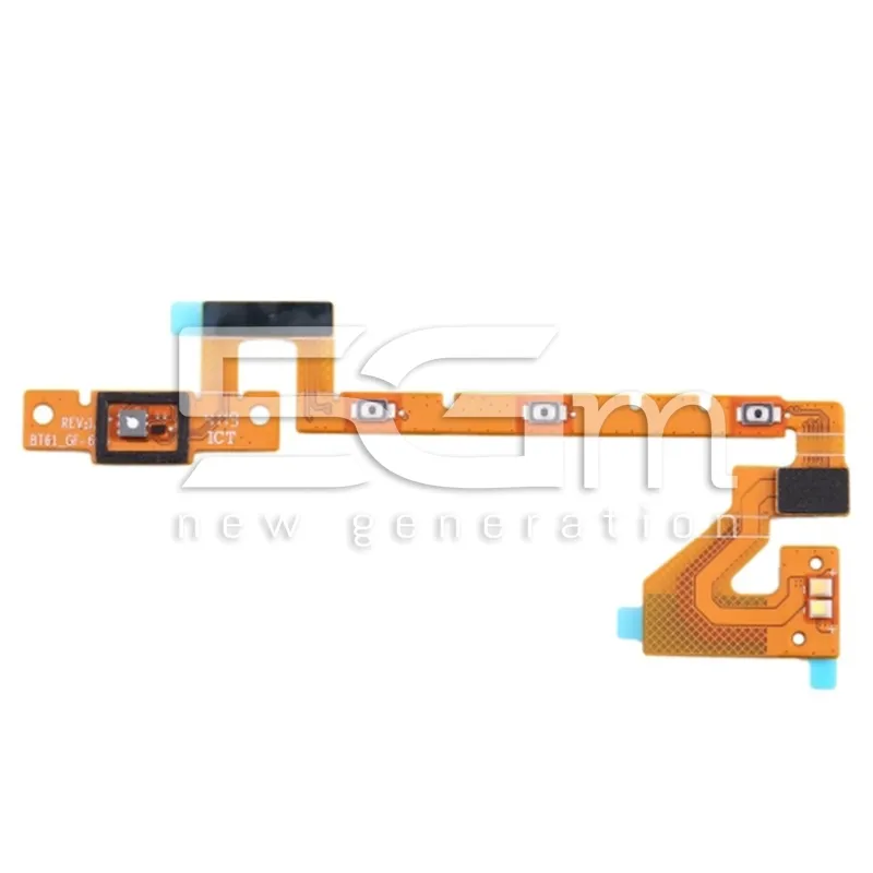 Ein-/Aus-Taste + Lautstärke Flachkabel Caterpillar S61 | Online-Shop 5G-M