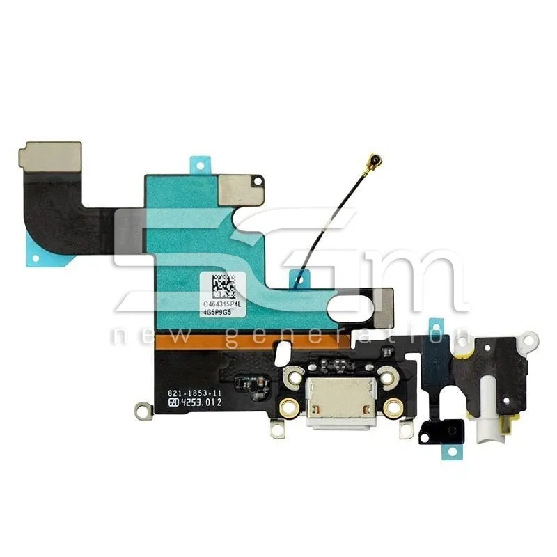 Connettore Di Ricarica Bianco Flat Cable iPhone 6 (TOP) | Store Online 5G-M