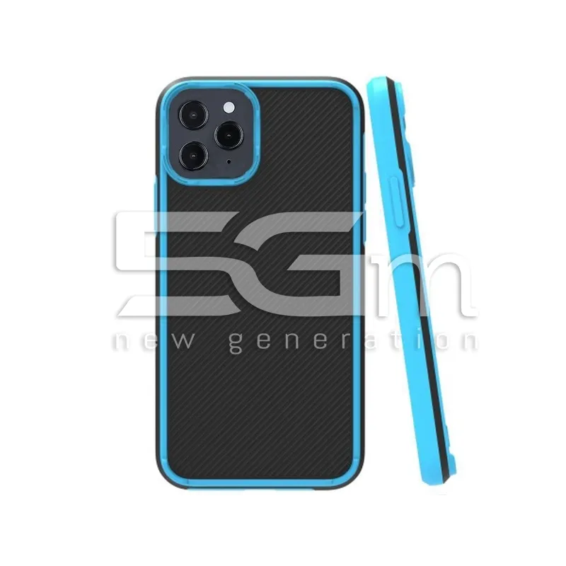 Stoßfeste Schutzhülle Blau iPhone 12 Pro | Online-Shop 5G-M