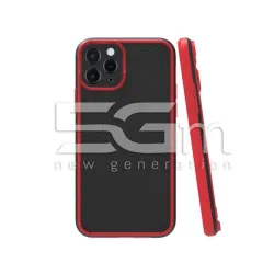 Custodia Protettiva Antiurto Rossa iPhone 12 Pro Max