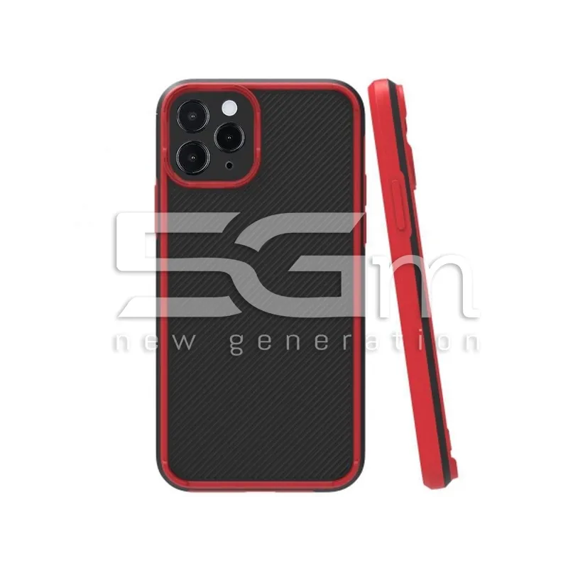 Custodia Protettiva Antiurto Rossa iPhone 12 Pro Max | Store Online 5G-M