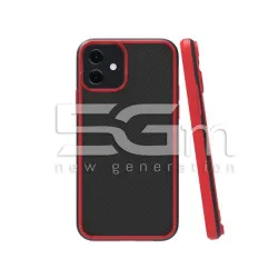 Coque de Protection Anti-choc Rouge iPhone 12 | 5G-M.com