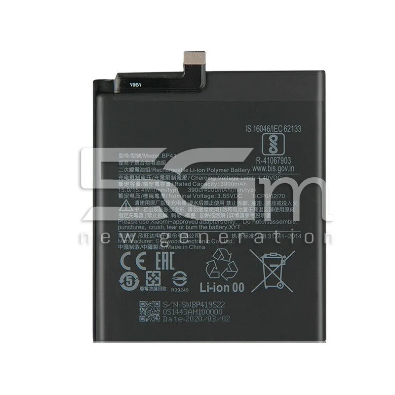 Batteria BP41 3900mAh Xiaomi Mi 9T No Logo | Store Online 5G-M