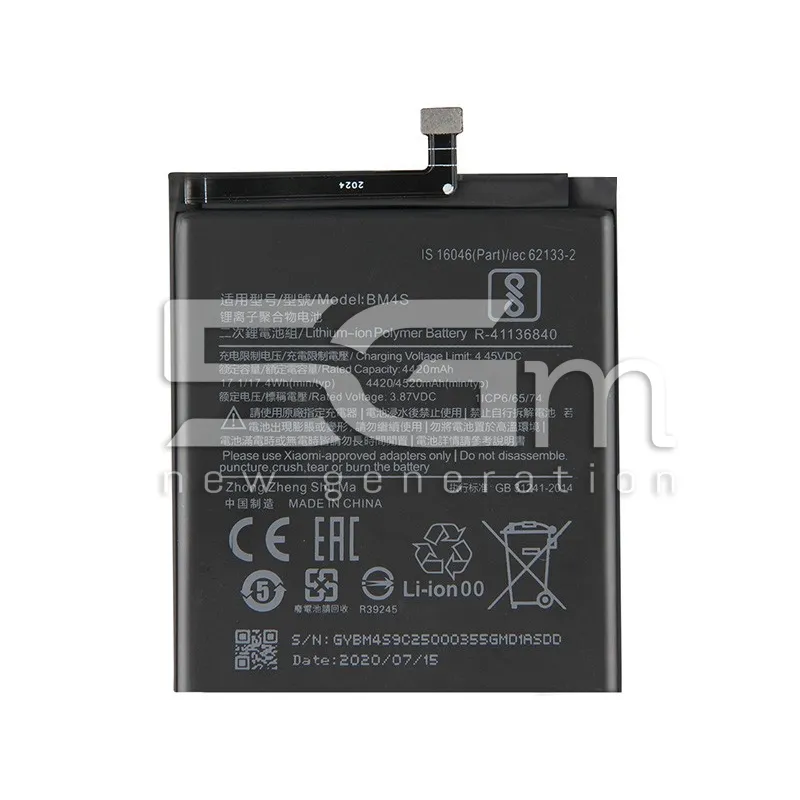 Battery BM-4S 4420mAh Xiaomi Redmi 10X Pro 5G No Logo | 5G-M Online Store