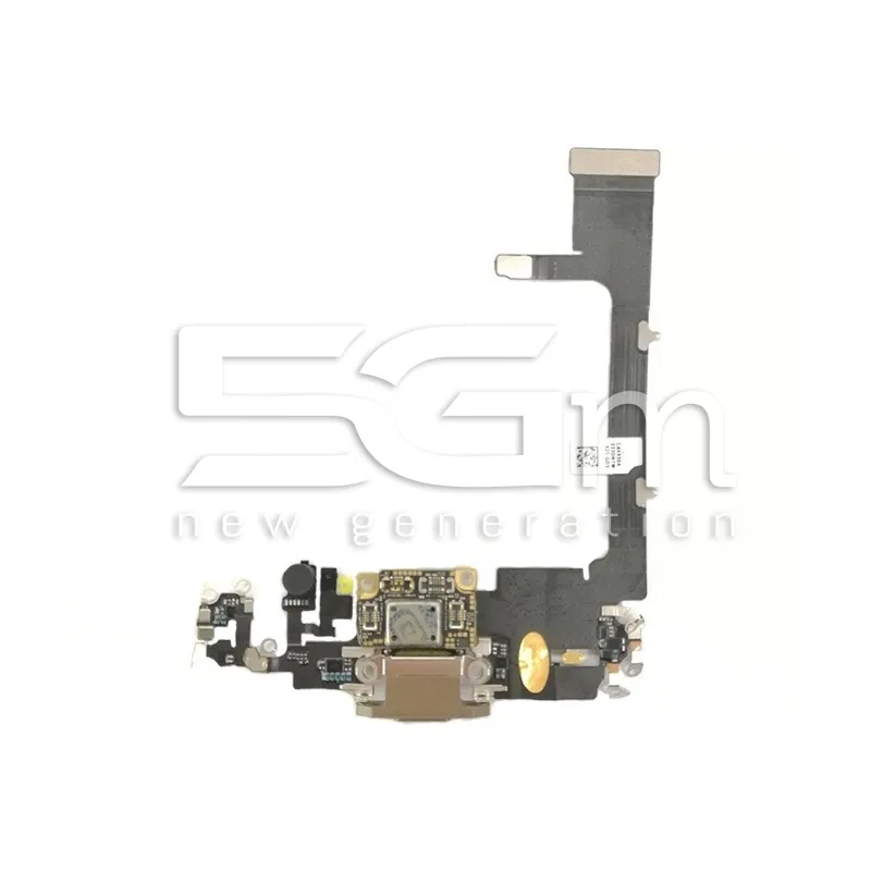 Connecteur de Charge Nappe Gold iPhone 11 Pro (PULLED) | 5G-M