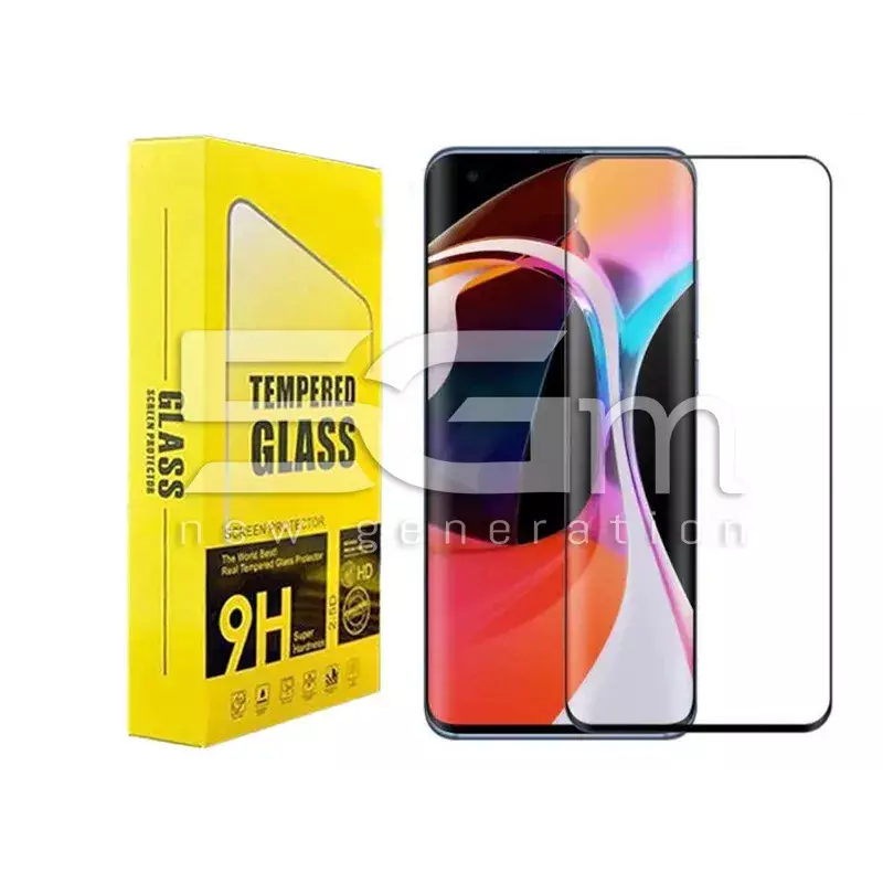 Premium Tempered Glass Protector Preto Xiaomi Mi 10 5G