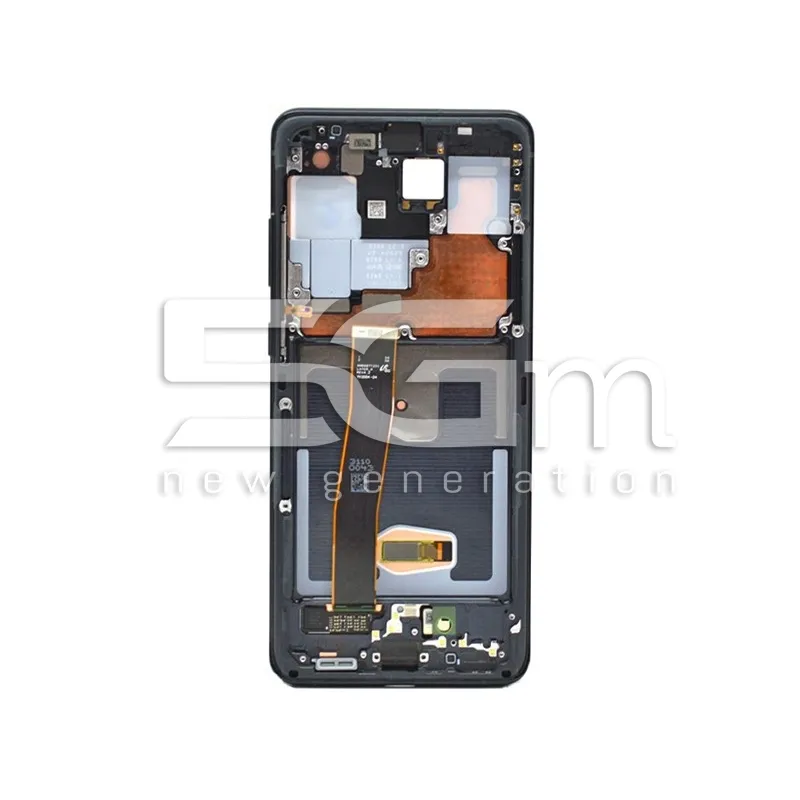 Display Touch Cosmic Black + Rahmen Samsung S20 Ultra 5G | 5G-M.com