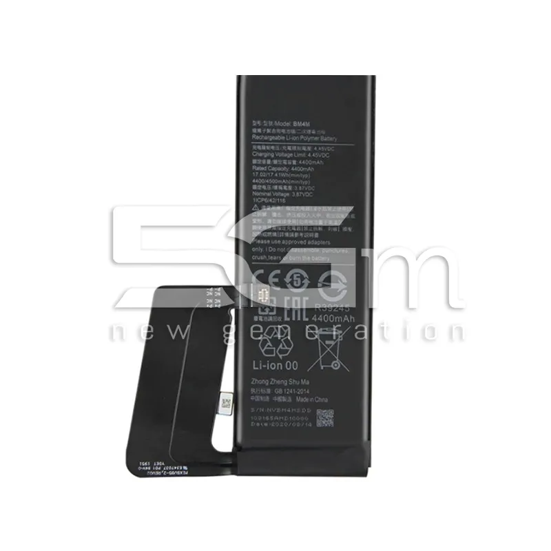 Battery BM4M 4400mAh Xiaomi Mi 10 Pro No Logo | 5G-M Online Store