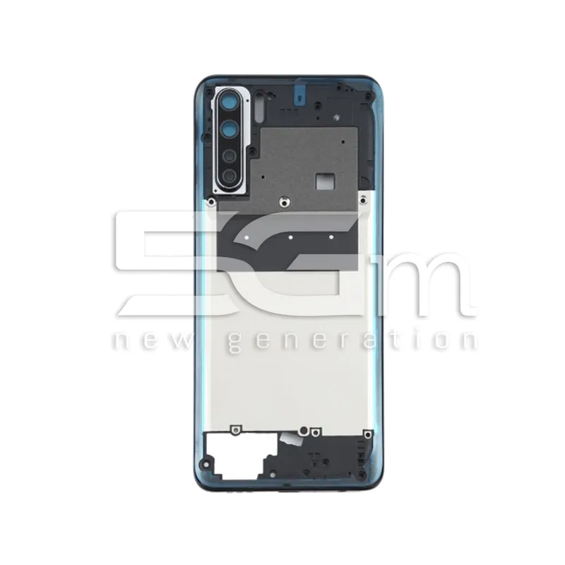 Középső Keret Fekete OPPO A91 | 5G-M Online Áruház