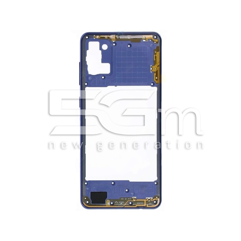 Middle Frame Blue Samsung SM-A315 A31