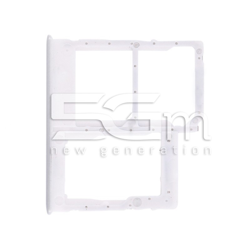 Supporto Dual Sim Card + Micro SD Bianco Samsung SM-A415 A41
