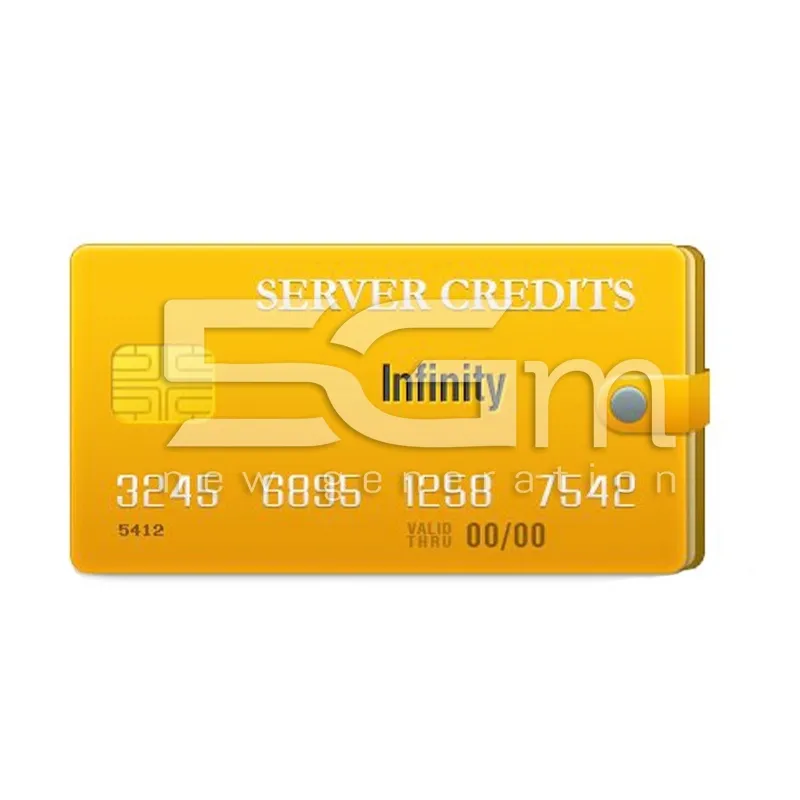 Server Credits Infinity | Store Online 5G-M