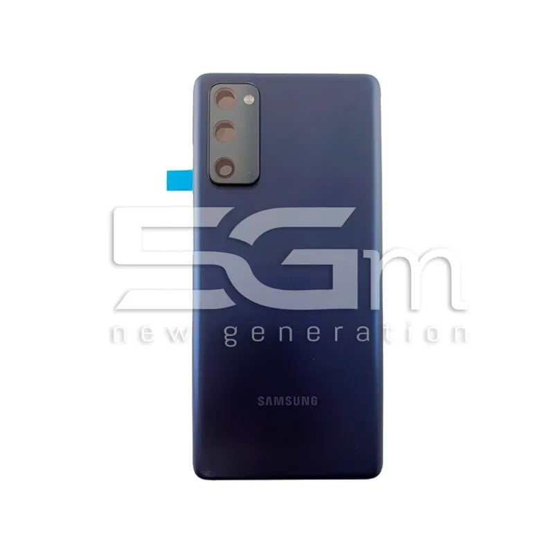 Retro Cover Blu + Vetrino Fotocamera Samsung SM-G780F S20 FE Ori | Store Online 5G-M