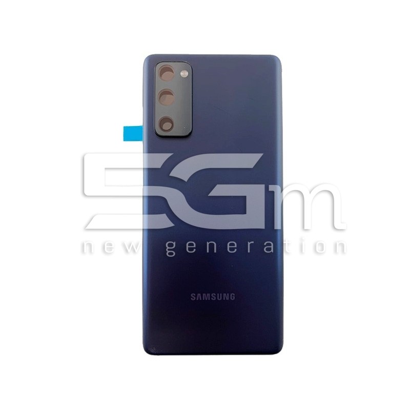 Rear Cover Blue + Camera Lens Samsung SM-G780F S20 FE Ori