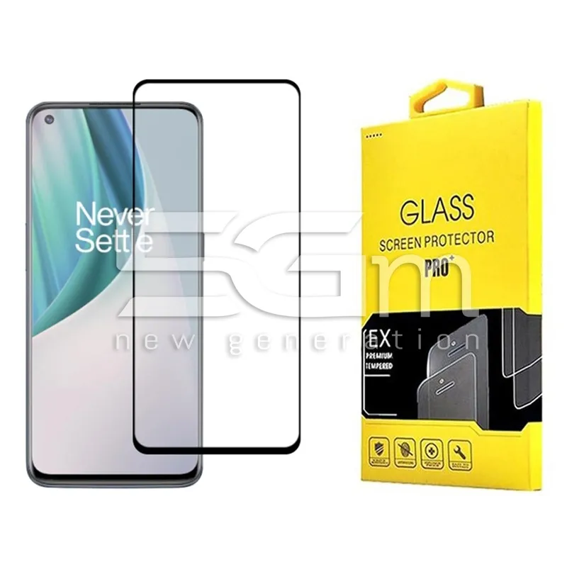 Edzett Üvegfólia Fekete OnePlus Nord N10 5G | 5G-M Webáruház
