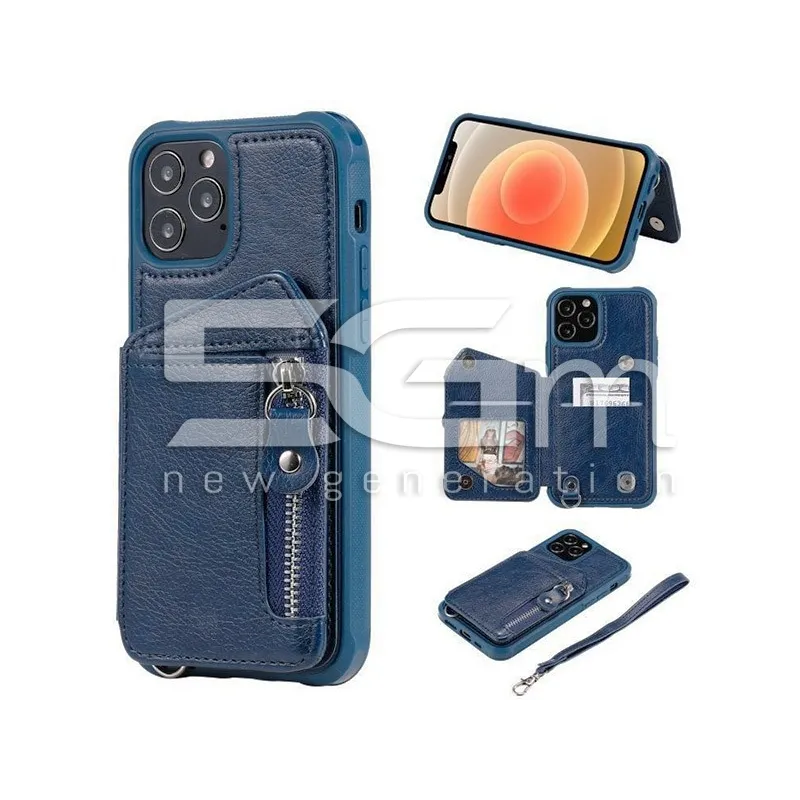 Custodia Protettiva Blu iPhone 12 - 12 Pro | Store Online 5G-M