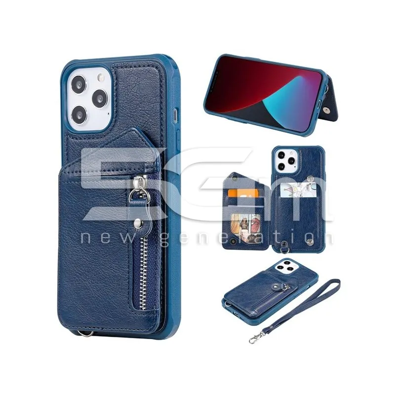Blauwe Beschermhoes iPhone 12 Pro Max | 5G-M Online Winkel