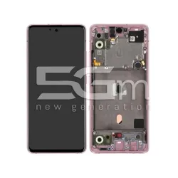 Display Touch Rosa + Frame Samsung SM-A516 A51 5G | Store Online 5G-M