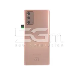 Retro Cover Bronze + Vetrino Fotocamera Samsung SM-N981 Note 20 Ori | Store Online 5G-M