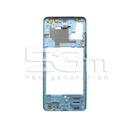 Middle Frame Azul Samsung SM-A515 A51 Ori