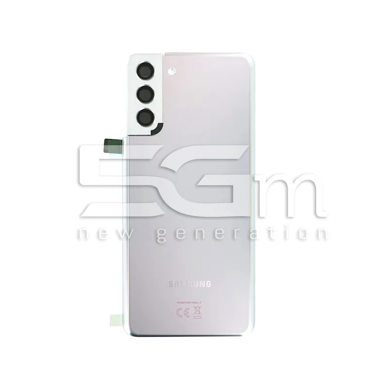 Tampa Traseira Prata + Camera Lente Samsung SM-G996 S21+ Ori | Loja Online 5G-M