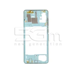 Средна рамка Prism Crush Blue Samsung SM-A715 A71 Ori