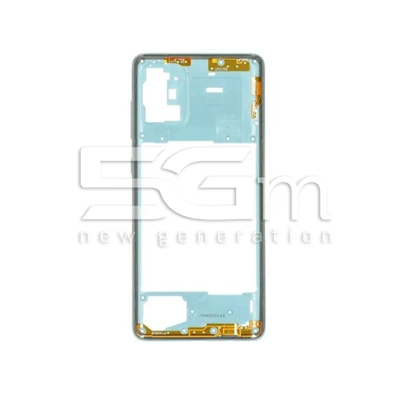 Middle Frame Prism Crush Blue Samsung SM-A715 A71 Ori | Store Online 5G-M