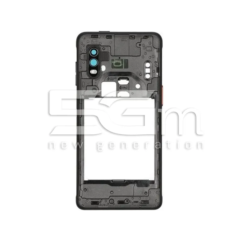 Middle Frame Nero Samsung SM-G715 Xcover Pro Ori | Store Online 5G-M