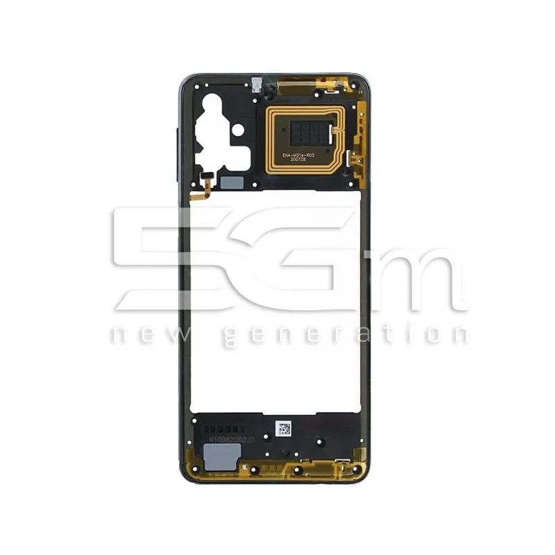Ramă Mijlocie Mirage Black Samsung SM-M317 M31S Ori | 5G-M