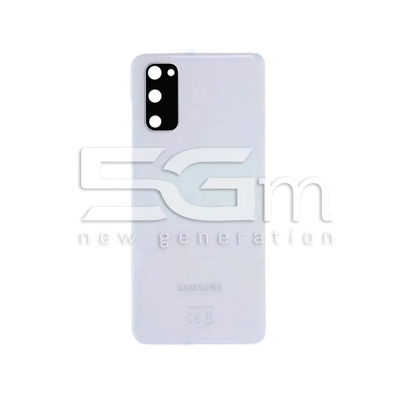Rear Cover White + Camera Lens Samsung SM-G980 - G981 S20 Ori | 5G-M Online Store