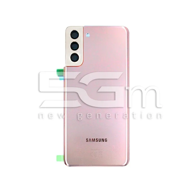 Cache Arrière Or Phantom + Vitre Caméra Samsung S21+ Ori | 5G-M