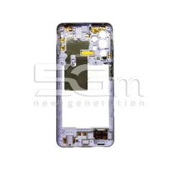 Средна рамка Виолетов Samsung SM-A32 A326 Ori | 5G-M.com
