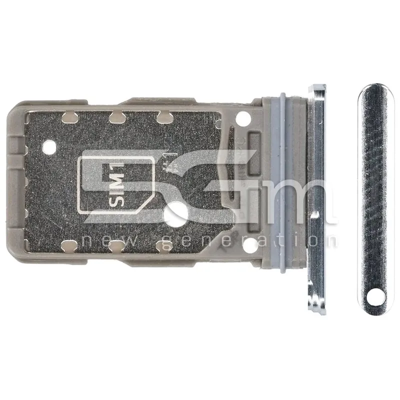 Supporto Dual Sim Card White Samsung SM-G991 S21 5G Ori | Store Online 5G-M