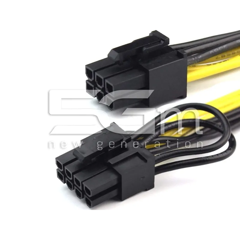 Cavo Adattatore PCIe da 6 Pin a 8 Pin 40cm | Store Online 5G-M