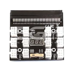 Câble PCI-E 12V 64 Broches vers 12x 6 Broches | 5G-M