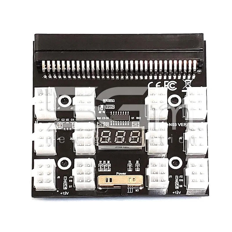 PCI-E 12V 64 Pin to 12 x 6 Pin | Store Online 5G-M